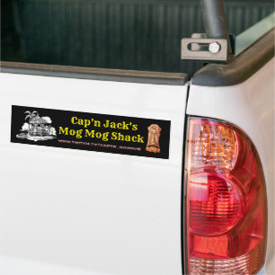 Mog Mog Shack Bumper Sticker