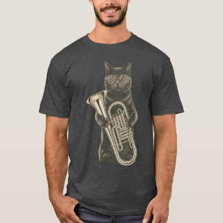 Moggy Cat Sunglassesuba Domestic Shorthairubist bo T-Shirt