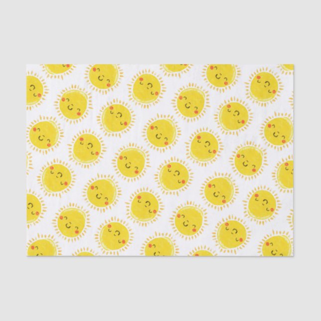 Moghrey mie ghrian (Sunshine) Tissue Paper (Front)