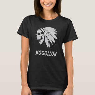 Mogollon Native American Indian Born Freedom Evil T-Shirt