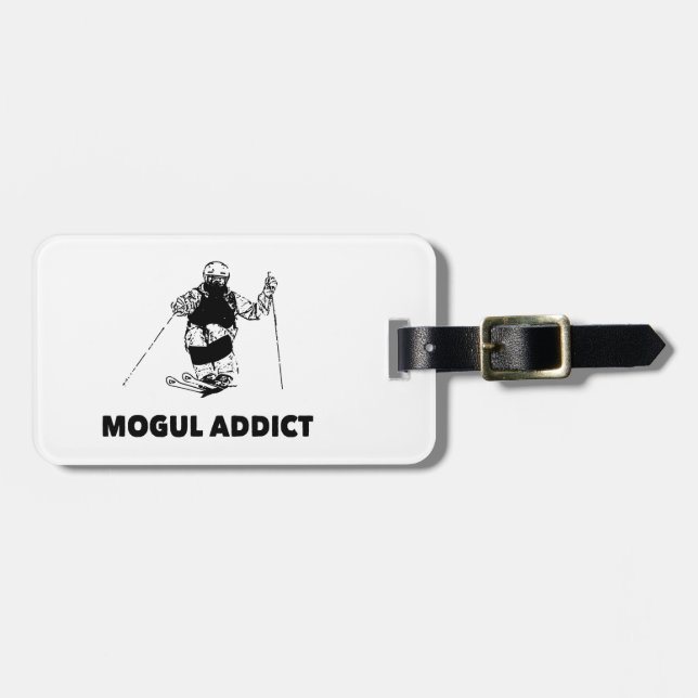 Mogul Addict Luggage Tag (Front Horizontal)
