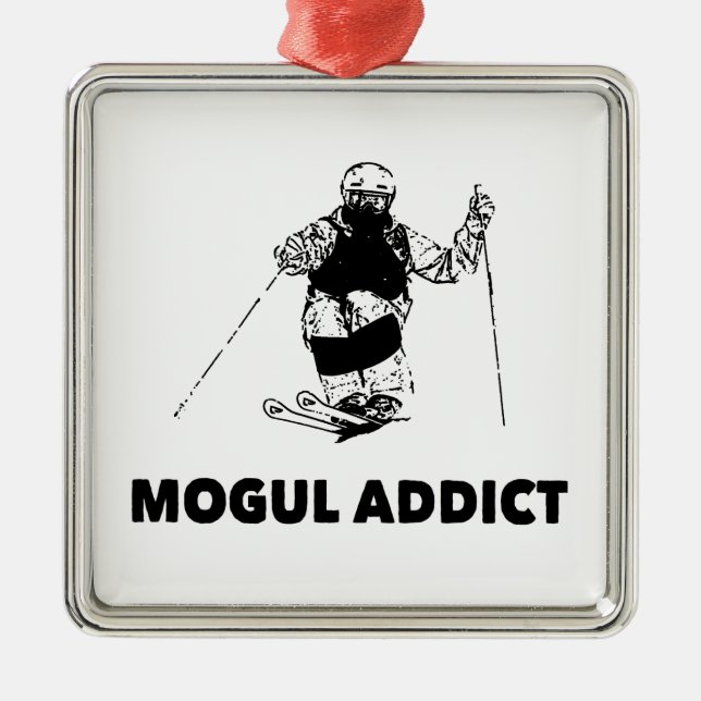 Mogul Addict Metal Tree Decoration (Front)