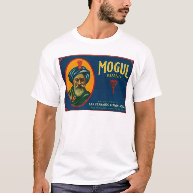 Mogul Lemon LabelSan Fernando, CA T-Shirt (Front)