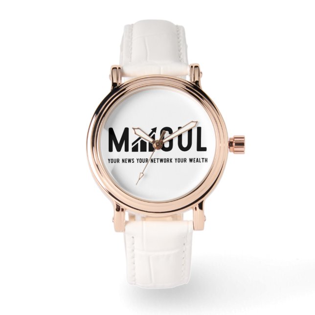 MOGUL WATCH ladies rose gold (Front)