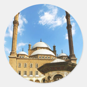 Mohame Ali Mosque Classic Round Sticker