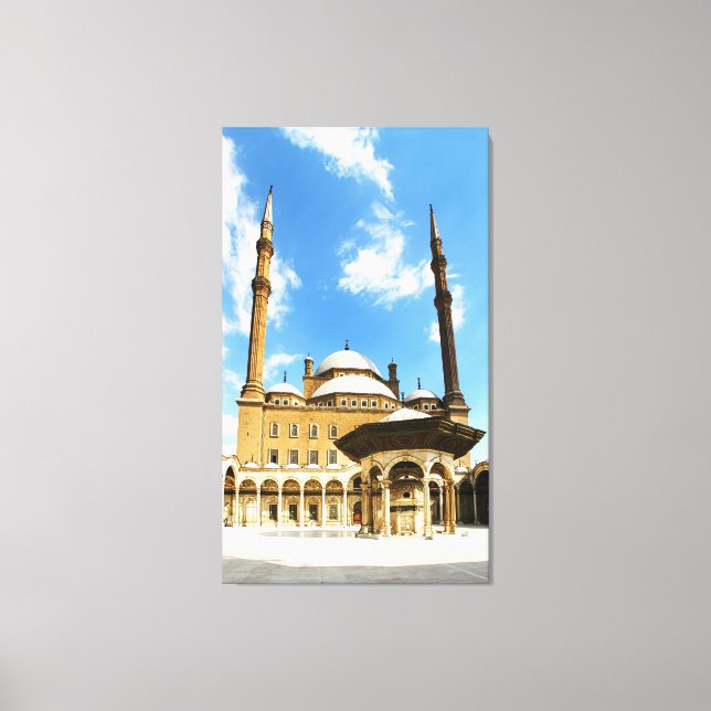 Mohamed Ali Mosque Canvas Print (Front)