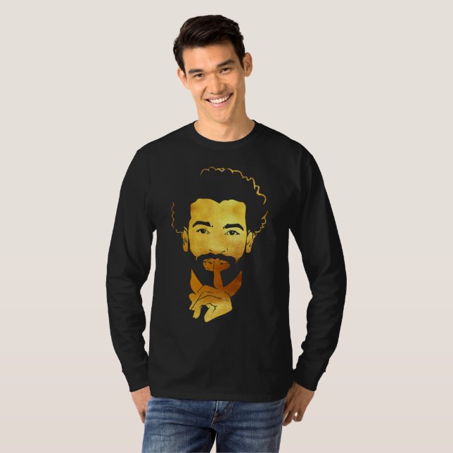 Mohamed Salah, the Egyptian King's Soccer T-Shirt (Front Full)