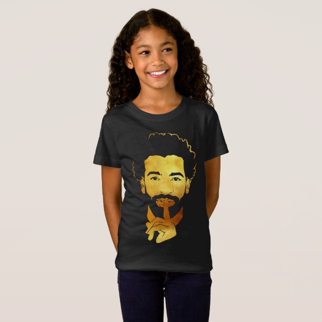 Mohamed Salah, the Egyptian King's Soccer T-Shirt (Front Full)