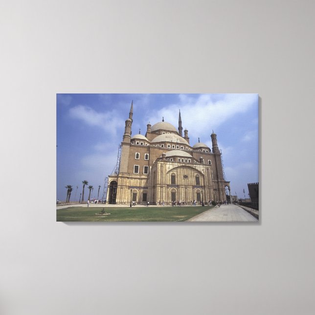 Mohammed Ali Mosque at the Citadel of Cairo, 2 Canvas Print (Front)