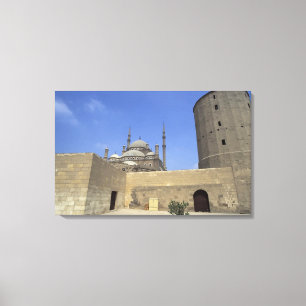Mohammed Ali Mosque at the Citadel of Cairo, Canvas Print