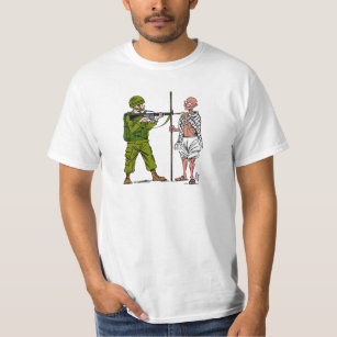 Mohandas Gandhi against Violence & Occupation T-Shirt