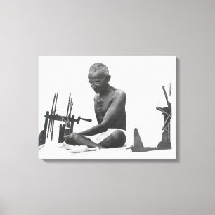 Mohandas Karamchand Gandhi Canvas Print