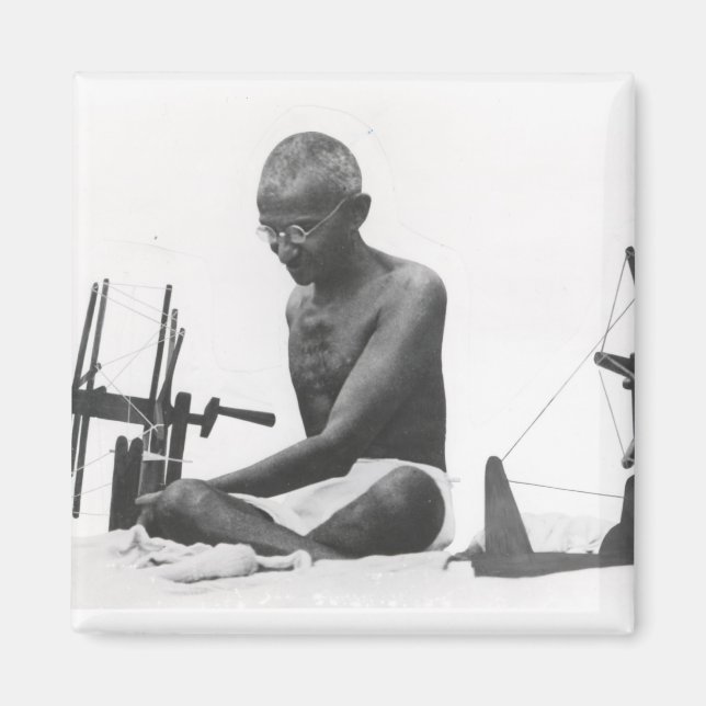 Mohandas Karamchand  Gandhi Magnet (Front)