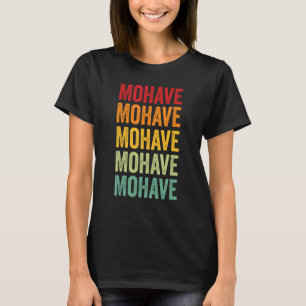 Mohave County Arizona Rainbow Text Design T-Shirt
