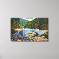 Mohawk Trail View of Cold River Bridge