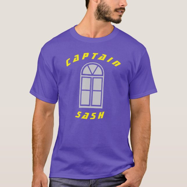 MOHF | Captain Sash - Purple3: Unisex   T-Shirt (Front)