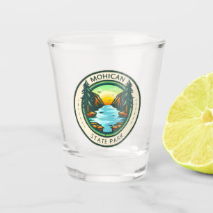 Mohican State Park Ohio Badge Shot Glass