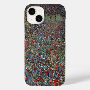 Mohnfeld, Gustav Klimt Case-Mate iPhone 14 Case