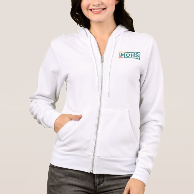 MOHS Zip Up Jacket Hoodie (Front)