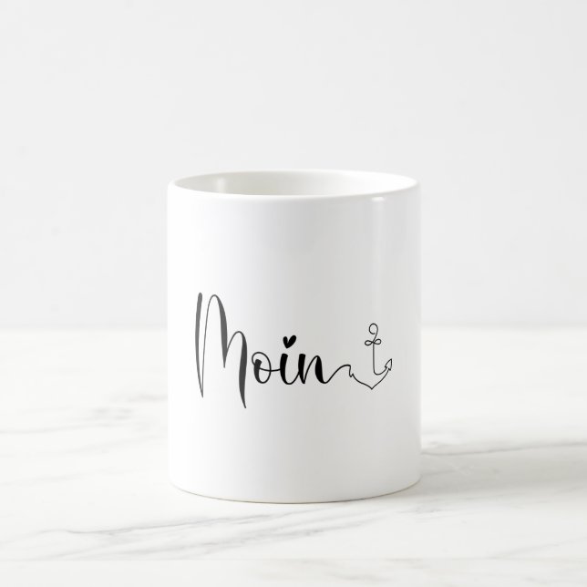 Moin Low German Coast North Sea Coffee Mug (Center)