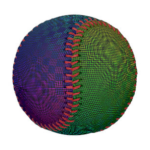 Moire Checkers by Kenneth Yoncich Baseball