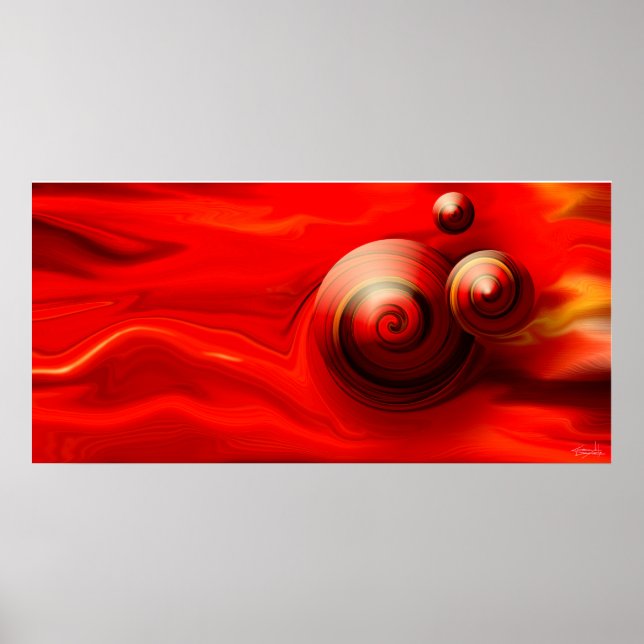 Moiré Spin Poster (Front)