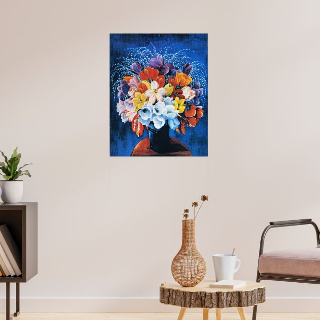 Moise Kisling, Bouquet of Tulips, Poster (Living Room 3)