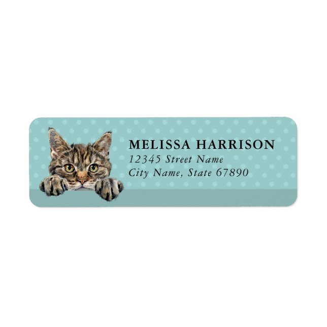 Mojave Cat Return Address Labels (Front)