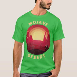 Mojave Desert Illustration Vintage Souvenir T-Shirt