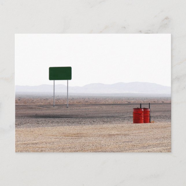 Mojave Desert Nevada Postcard (Front)