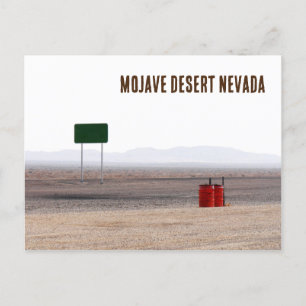 Mojave Desert Nevada Postcard