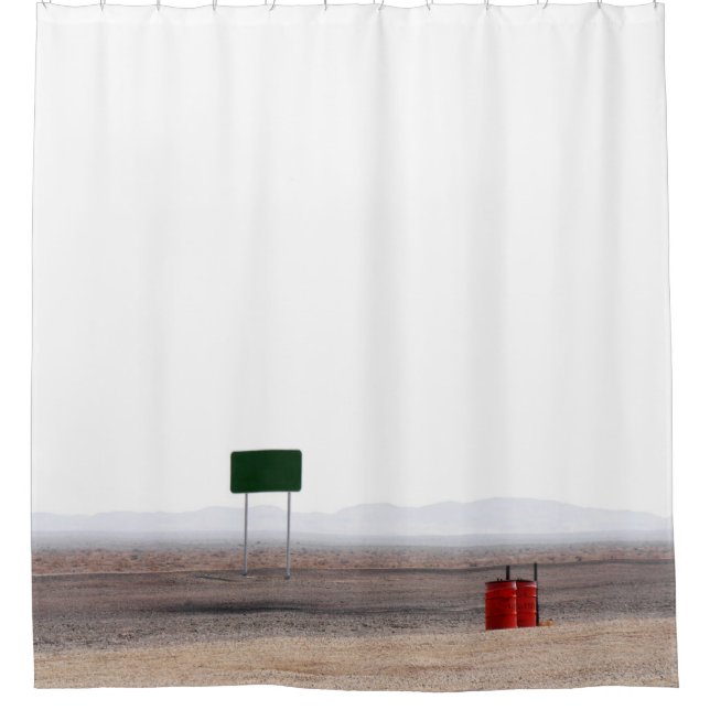 Mojave Desert Nevada Shower Curtain (Front)