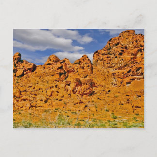 Mojave Desert Red Rock Postcard