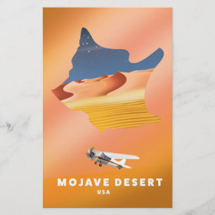 Mojave Desert USA map