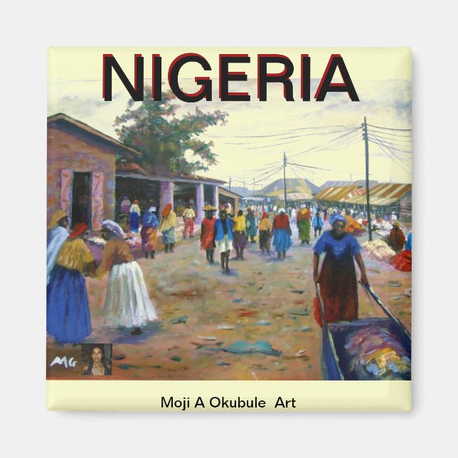 MOJI A OKUBULE ART WORK 2011 MAGNET (Front)
