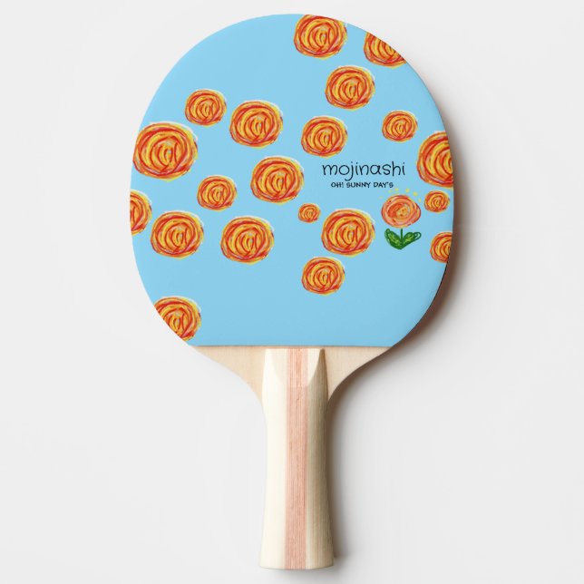 mojinashi Anniversary Ping Pong Paddle (Front)