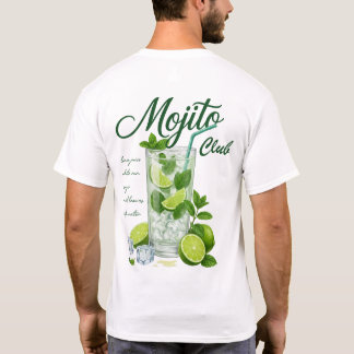 Mojito Club Cocktail Shirt | Lime Mint Drink Lover