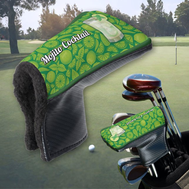 Mojito Cocktail Golf Head Cover (Creator Uploaded)