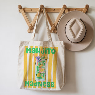 Mojito Madness Mahjong Tote Bag
