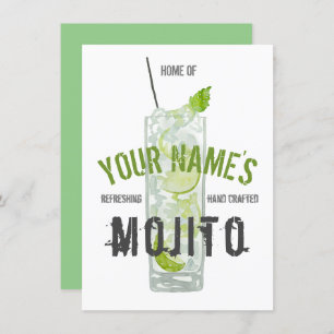 Mojito Personalised Invitation