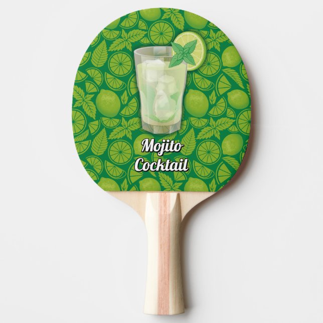 Mojito Ping Pong Paddle (Front)