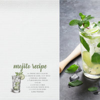 Mojito Recipe with Drink Illustration