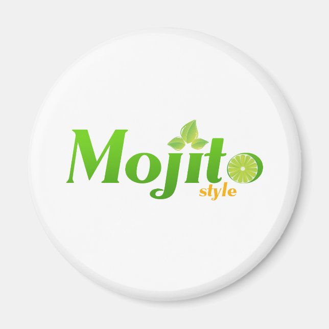 Mojito Style Magnet (Front)