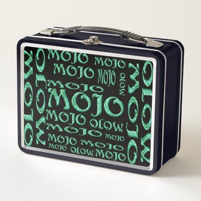  Mojo black black lunchbox (Front)