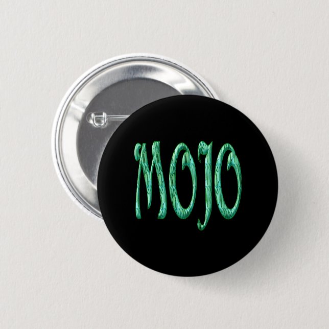 Mojo black button (Front & Back)