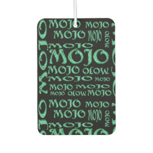 Mojo black car air freshener