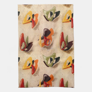 MoJo Kitchen Towel : AMOEBA 1 - COPPER KETTLE