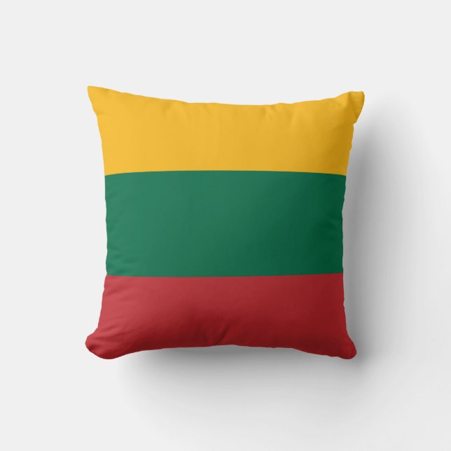 MoJo Pillow with flag of Lithuania (Front)