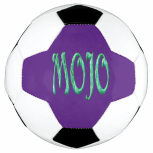 Mojo purple soccer ball