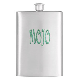 Mojo stainless steel flask